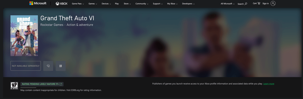 GTA 6 Now Available to Wishlist on Xbox – But Why Was PS5&nbsp;First?