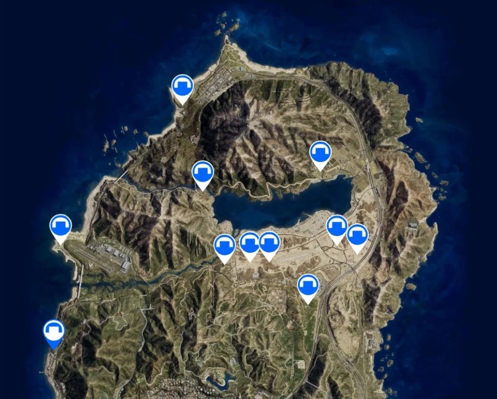 gun running gta online location